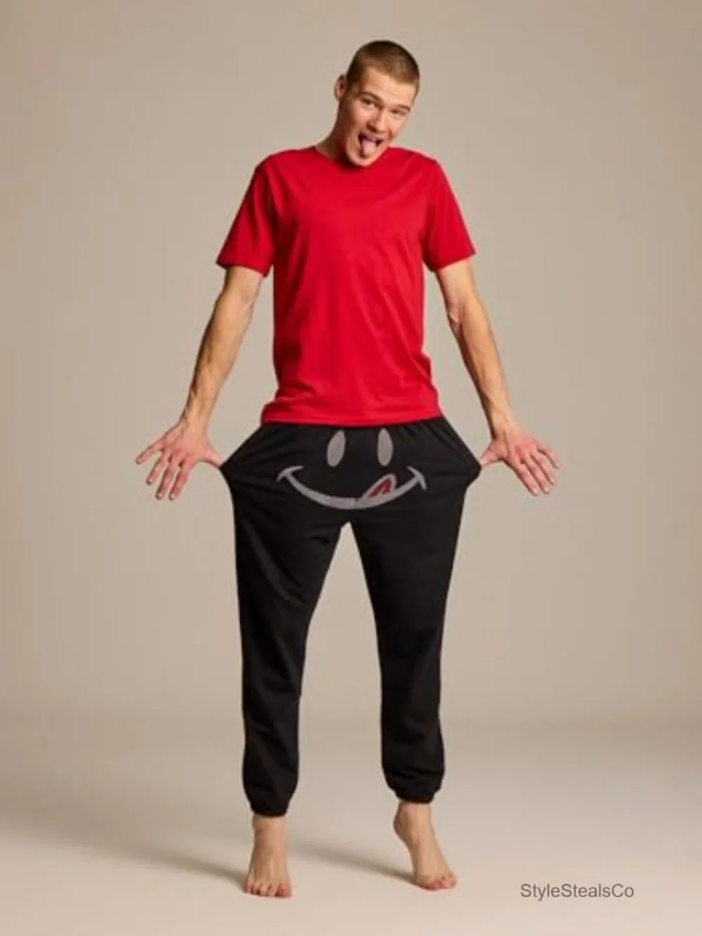 French Terry Jogger Sweatpants with Pockets